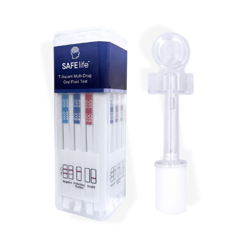 10 Panel T-Cube Saliva Drug Test